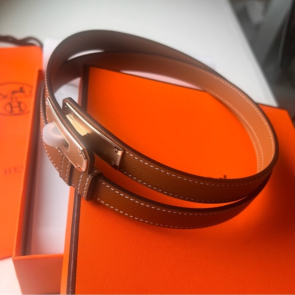 Hermes Kelly 18 Leather Belt - Picture 8 of 15